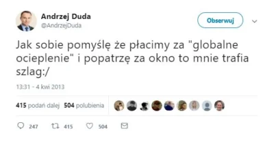 SaperX - @dr00: Pomijając już moje zdanie na temat blokowania ważnych inwestycji prze...