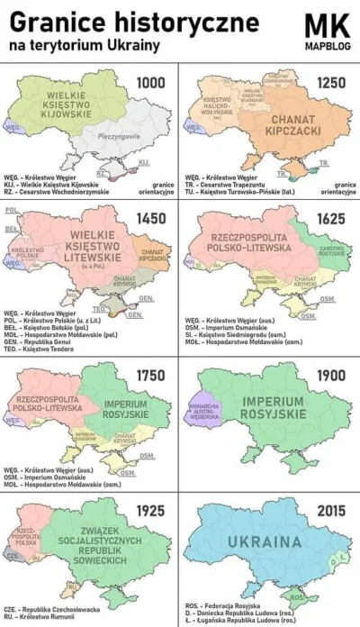 Hyrieus - Granice historyczne na terytorium Ukrainy
źródło
#ukraina #mapy #mapporn ...