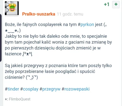 o.....n - I tego rodzaju osoby dziwią się potem, że są 30-letnimi prawiczkami. No cie...