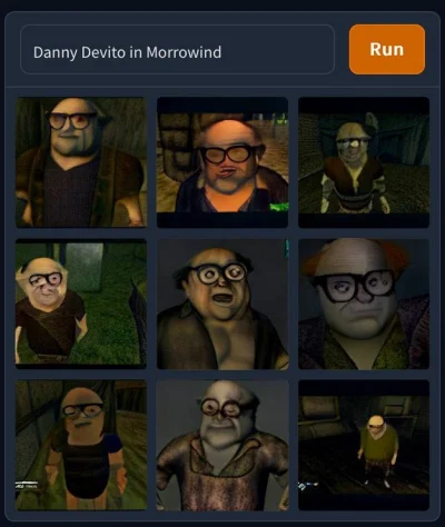 Byku-z-Plastiku - @wfyokyga: Danny DeVito w Morrowind