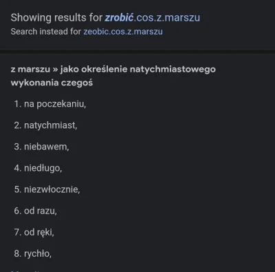 bluehead - @Odcien_Trawiastego: nasze polskie "zrobić coś z marszu"