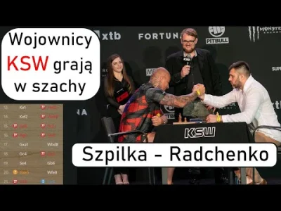 szachmistrz - Do czego to doszło! [KSW 71] przed walką na pięści Szpilka - Radchenko ...