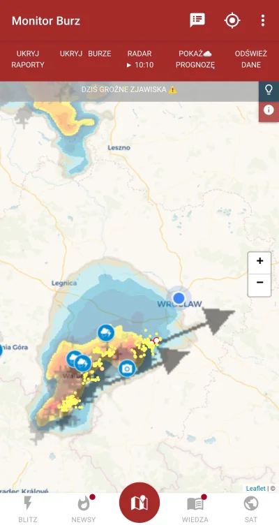 kaczoor - #wroclaw #burza jebnie czy ominie? Zapraszam do dyskusji