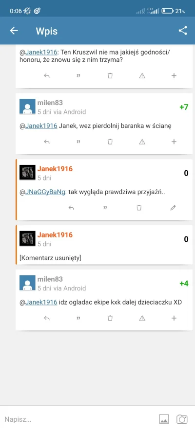 Janek1916 - @milen83 to weź zrób tego baranka i leć oglądać ekipę 69 bo masz przymuso...