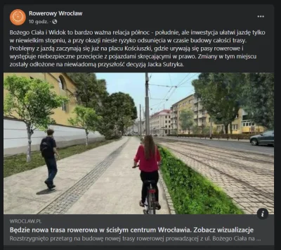 Darth_Gohan - Czy nasi rowerowi aktywiści we #wroclaw kiedykolwiek zrozumieją, że zwę...