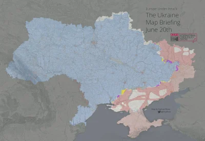 vaknell2 - Mapka pokazująca zdobycze terytorialne/odbite terytoria na Ukrainie w prze...