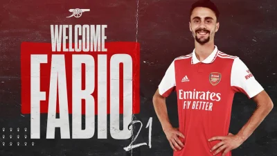 Patyq_ - Oficjalnie witamy Fabio Vieirę w Arsenalu!

#arsenal #transfery