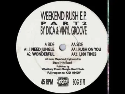 bscoop - Dica & Vinyl Groove - I Need Jungle [UK, 1992]
#zlotaerarave < = Przekrój p...