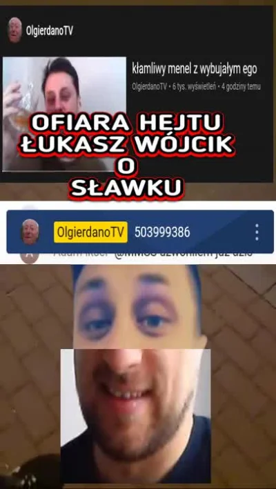 r.....e - ofiara hejtu łukasz wójcik przyznaje sie do tego ze zebral 6k na nowy kanal...