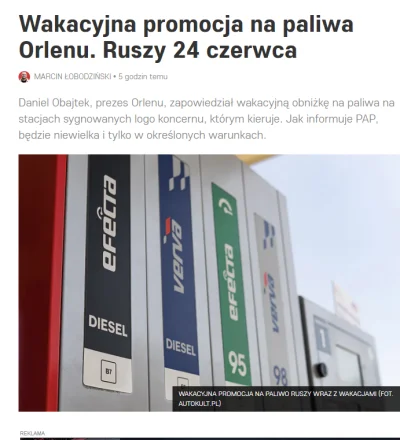 Pawel993 - @jaroty: Obajtek obniży ceny na wakacje a tusk by nie obniżył, dlatego na ...