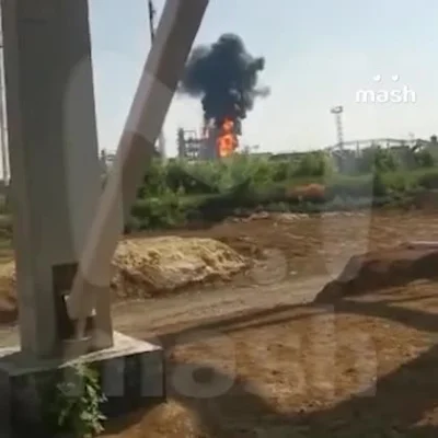 Morfeusz321 - Atak drona na rafinerię ropy naftowej Nowosachtinsky pod Rostowem .

...
