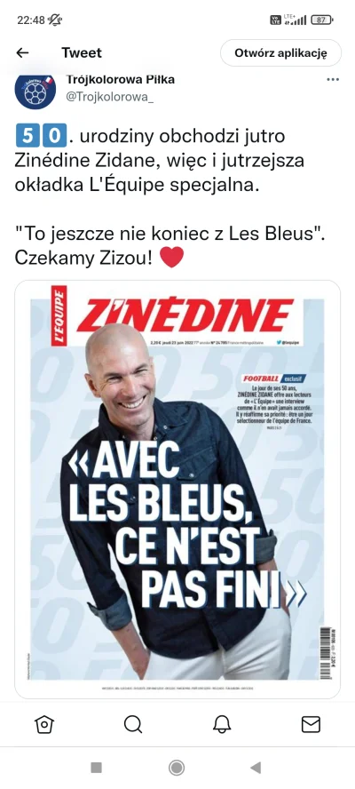 Cygan12345 - Zidane ma 50 lat? Co jest ( ಠ_ಠ)
#mecz