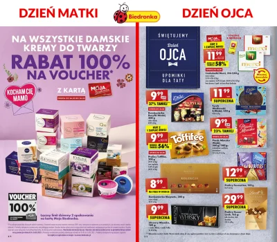 the_red - Biedronka 
- dla matki: produkt codziennego użytku i zwrot 100% ceny na vo...