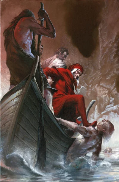 GARN - #sztuka #art #komiks autor: Gabriele Dell’Otto, z komiksu Divina Commedia