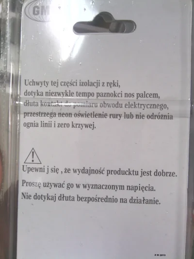 TakiTaki - Pamiętajcie o czytaniu instrukcji przed używaniem. ( ͡° ͜ʖ ͡°)
#elektryka...