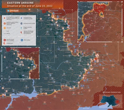 Powstaniec - Mapa jak wyglądał front na koniec wczorajszego dnia

#wojna #ukraina #...