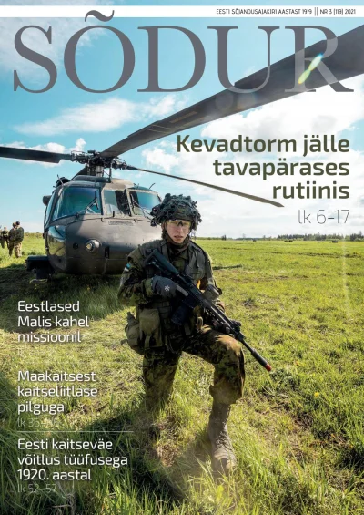 nowyjesttu - Sõdur czyli "Żołnierz" po estońsku- estoński magazyn dla żołnierzy. Wyda...