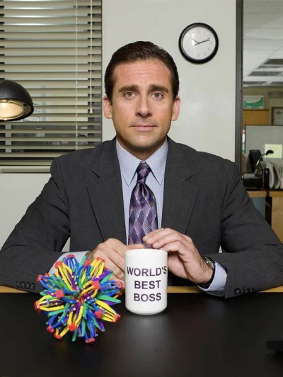 t.....z - @kalioo: Steve Carell jako Michael Scott