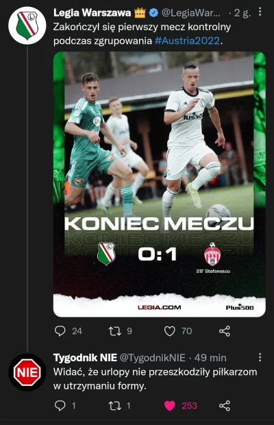 mlody221 - Ci co ostatnio dają content xD
#tygodniknie #legia #ekstraklasa #heheszki