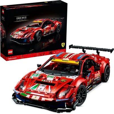kolekcjonerki_com - Zestaw LEGO Technic 42125 Ferrari 488 GTE "AF Corse #51" za 531,2...