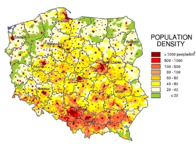 I.....t - @krdk: oto mapa gęstości zaludnienia na km² jak niby to koreluje z tym co p...