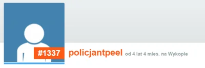 policjantpeel - a wy co dalej jakieś randomowe numerki w rankingu? ( ͡° ͜ʖ ͡°) #1337 ...
