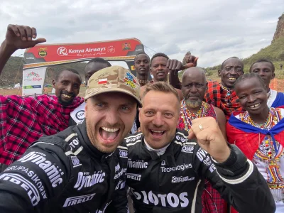 KajetanKajetanowicz - Wygrywamy Rajd Safari w WRC 2! Dzięki za Wasz doping! 

#rajd...