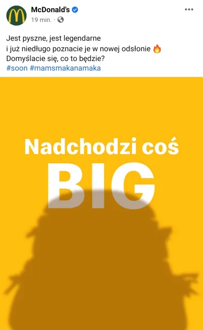 GoroMajima - Chciałby człowiek Big Tasty, ale pewnie będzie #!$%@? suchy Grand Big Ma...