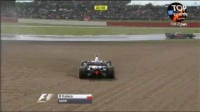 M4ci3jS - Lewis Hamilton (na drugim planie) #!$%@? Roberta Kubice z GP Wielkiej Bryta...