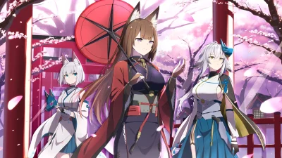 synbozy777 - #kaga #amagi #tosa #kitsunemimi #azurlane #kitsune #kemonomimi #randoman...