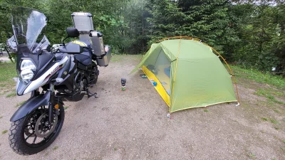 nO-C34 - Camping za 18 ojro ( ͡° ͜ʖ ͡°) już blisko granicy, jutro wjeżdżam i przejeżd...