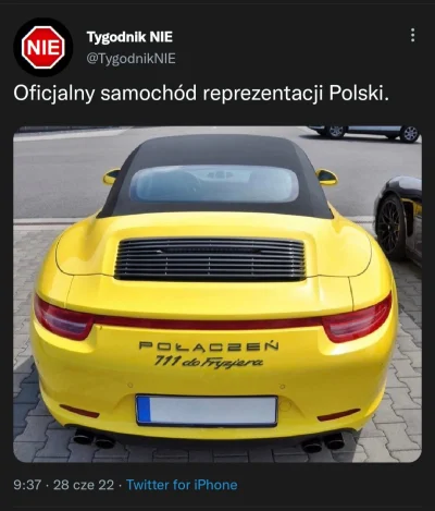 JaroslawZKotem - Już jest! 
Oficjalne auto reprezentacji Polski

#mecz
#heheszki
#tyg...