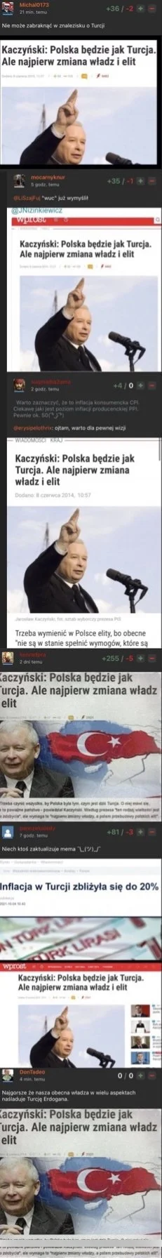 N.....e - Dziwne, znalezisko o Turcji a nie ma spamu, co pedział Kaczyński 8 lat temu...