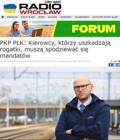 dejbana - PKP PLK: Kierowcy, którzy uszkadzają rogatki, muszą spodziewać się mandatów...