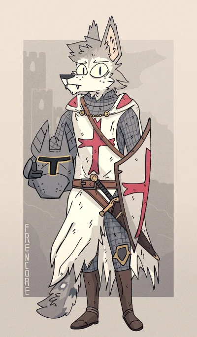 mrocznywilk21 - DEUS VULT!
#furry