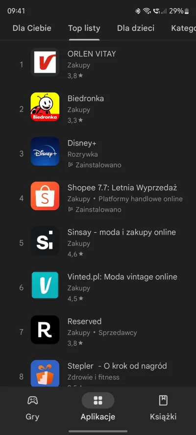 hieronimgieroslawski - @Izanagi013 na androidzie lista wygląda podobnie