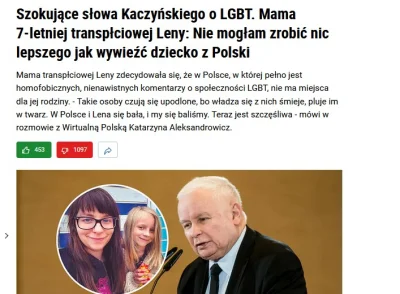 Bolxx454 - czy mama 7 letniej (-go?) transpłciowej Leny powinna mieć odebrane prawa r...