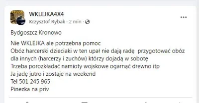 Wyszynkowski - Wklejam info. 
Ja siedzę z nogą w gipsie na podkarpaciu, może ktoś z ...