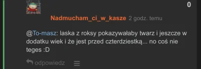 N.....e - @szurszur: no coś nieteges