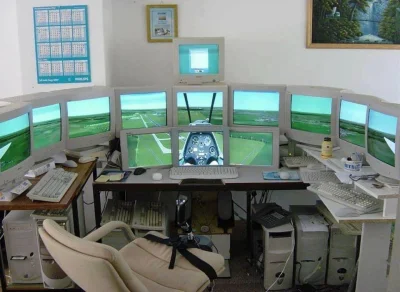cheeseandonion - >1990s flight simulator enthusiast gaming setup.


https://www.re...