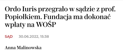 jaroty - Ojej. Ile to będzie w rublach? ( ͡° ͜ʖ ͡°)

Sąd Okręgowy nakazał Ordo Iuris ...