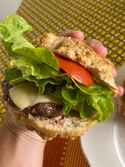 cyrkon - Jak wam się podoba mój #keto burger?