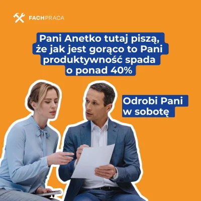 FACHPRACA-pl - To co kto odrabia w sobotę? ( ͡° ͜ʖ ͡°) 
Szybkie przypomnienie: 
Prz...