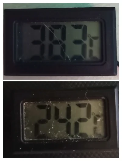 JaktologinniepoprawnyWTF - Termometr za oknem w cieniu vs w pokoju z klimatyzatorem p...