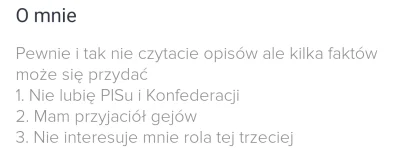 c.....g - #podrywajzwykopem #tinder

Top 3 rzeczy o których warto poinformować pote...