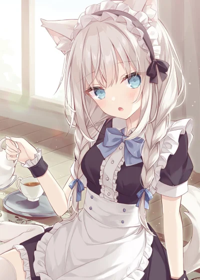 OttoFlick - #randomanimeshit #anime #kemonomimi #maid #originalcharacter #