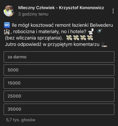 G.....d - Sławku a Krzysztof Kononowicz zgodził się na udostępnienie tych i formacji?...