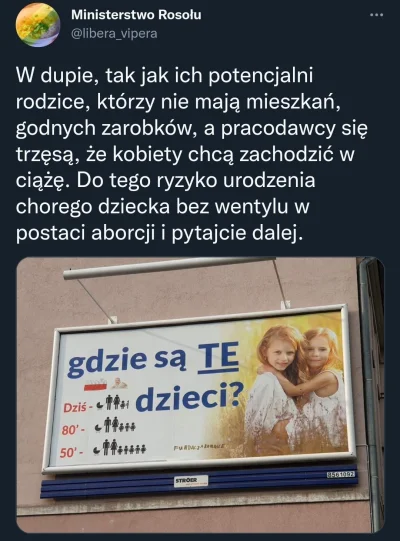 saakaszi - @Xatoos: Najpierw zakaz aborcji, zakaz antykoncepcji, a za rok będzie tak ...