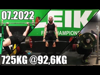 Xaroks - SQ: 245 -> 250
BP: 145 -> 147,5
DL: 325 -> 327,5

total: 715 -> 725
wag...