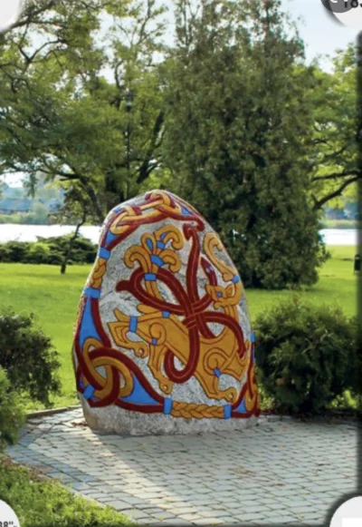 Tryggvason - Taka ciekawostka: W Wolinie można obejrzeć kamień runiczny upamiętniając...